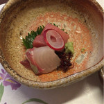 みつ林 - お造り 鮪と鰺