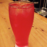 分田上 - 自家製紫蘇の酎ハイ