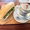 喫茶ダラット - バインミー¥850・ベトナムミルクコーヒー¥500