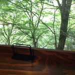 Mori Meshi - カウンター席からの眺め