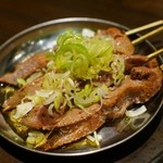 四文屋 - レバ炙り串