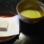 弘源寺 - 落雁とお抹茶