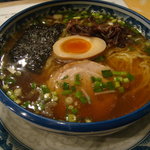 めんや宮田 - ４月２９日再訪　醤油らーめん