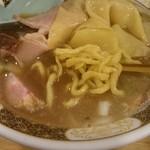 すごい煮干ラーメン凪 - 二種の麺