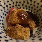 中善 - 2015年5月。ドラゴンフルーツとわらびもち。