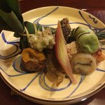 中善 - 2015年5月。八寸はこちらの十八番。