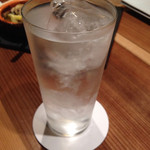 小橋金造商店 - 焼酎水割りも飲むのだ(*´∀｀*)