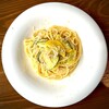 cucina caz - 釜揚げしらすとズッキーニのペペロンチーノ(レモン風味)