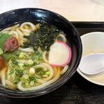 こまどりうどん - 料理写真:梅干しうどん