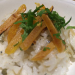 味あら井 - 唐墨ジャコご飯！