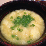 味あら井 - お味噌汁 モクズガニの旨味がよいねー