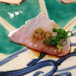 味あら井 - カンパチの炙り