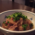 ソバーズ - ギモポン
      （揚げた砂肝ポン酢）