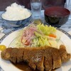 八千仙 - (上)味噌ロースとんかつ定食  ¥1600