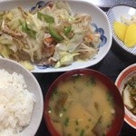 やす - 野菜炒め定食 ¥650