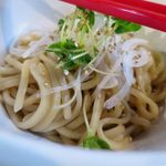 カウボーイカレー - ワイルドアメリカンカレーつけ麺、麺は棣鄂さんのゴチゴチ太麺