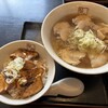 会津喜多方ラーメン坂内 小法師 - 料理写真:喜多方ラーメンと焼豚丼のセット