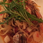 イル ポネンティーノ - リングイネの海鮮パスタ。さっぱりあっさりコクありパスタですね。