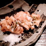 たに - 真鯛の白子の天ぷら   たには全て350円均一！