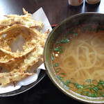 大地のうどん - ゴボ天うどん  「ベツザラ」