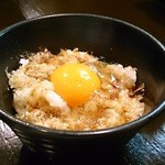 らぁ麺 すぎ本 - 名古屋コーチン玉子かけご飯