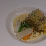 ホテル＆スパ　アンダリゾート伊豆高原 - 豚肉のやわらかクリームソース