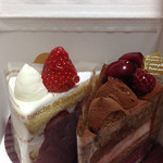 バニラビーンズ - ショートケーキ&赤い実のショコラ