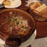 オステリア ピテカントロポ - イノシシの煮込み