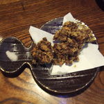 環翠 - 納豆の天ぷら