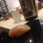 鮨 心白 - 【握り】あいなめ（石巻、4日熟成）（2015.04.11）