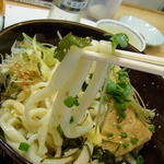 Udon Hanamusubi - 平麺でコシがあります