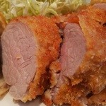 すぎ田 - とんかつ　ヒレ　断面