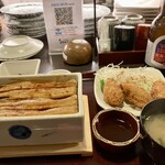 まめたぬき - 穴子とカキフライの共宴　宮島ビール