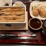 まめたぬき - 穴子とカキフライの共宴