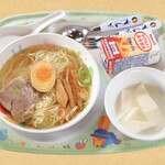 中国ラーメン揚州商人 - お子様ラーメンセット(塩・正油)