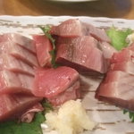 焼き鳥　柳屋 - カツオ刺し