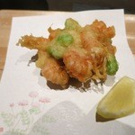 竹ふえ - 海老のかき揚げです。