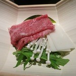 竹ふえ - 牛のしゃぶしゃぶです。