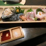 竹ふえ - お刺身が新鮮です。