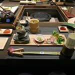 竹ふえ - お夕食開始です。