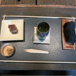 竹ふえ - 宿に着いたらお菓子が出ます。