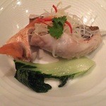 眺遊楼 - 「清蒸」～シンプルに、且つ大胆に～メバルの強火蒸し、葱オイルソース