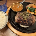 炭火ハンバーグ 肉焼き亭 - 