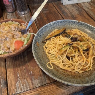 スパゲティーnokishita_1