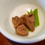 京富庵 - 鶏肝煮