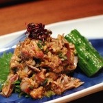 wasabi - ホタルイカのなめろう