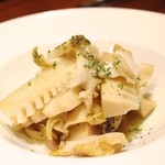 wasabi - ツブ貝と新筍のアンチョビソテー