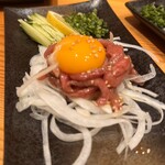 個室居酒屋 土佐将軍 魁宴 - とろけるようなユッケ
