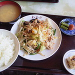 わかさ - 肉野菜炒め定食