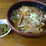 富士尾山荘 - キノコそば